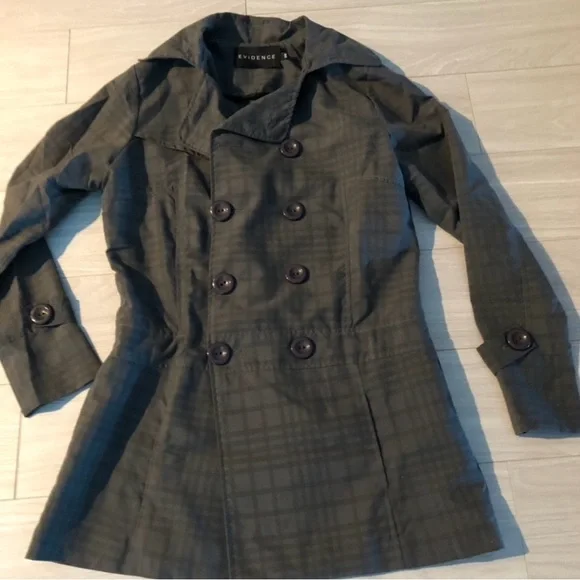 Women’s Parka - checkered gray - Evidence - Picture 1 of 4